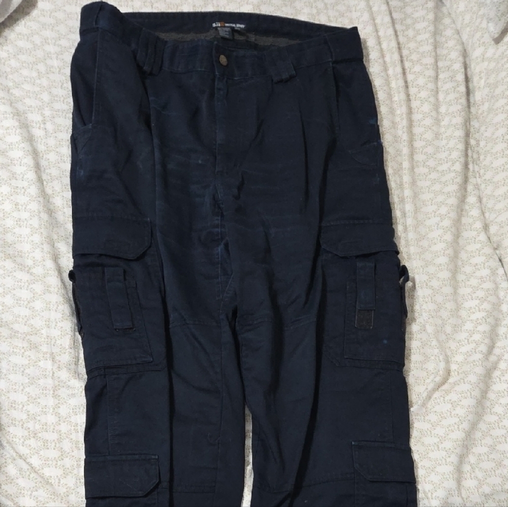 Men's Black Cargo Pants
